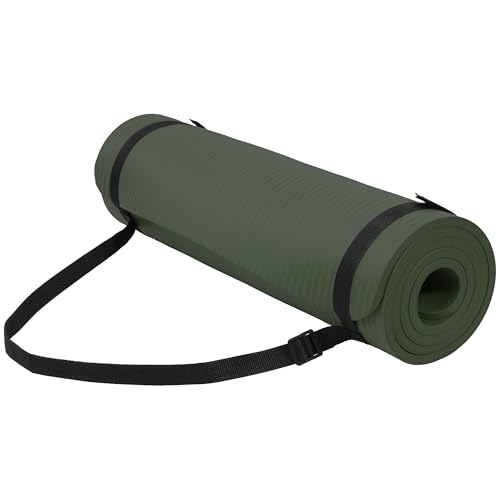 Fitvids 1/2-Inch Thick Foam Yoga Mat