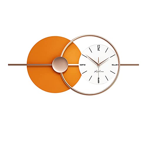 BTZHY Wall Clock,Lighta Living Room Decoration Clock Moderh Creative Home for Bedroom