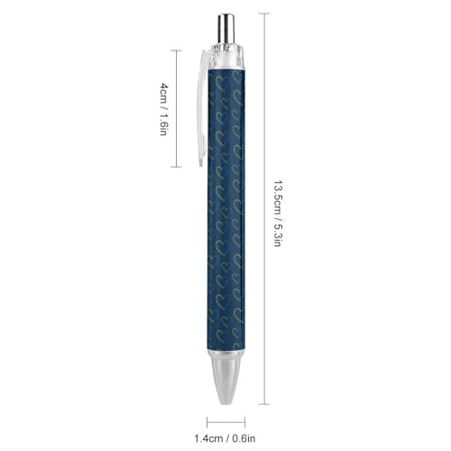 Stylo bille rétractable gel noir 0.5 mm pour la sensibilisation aux causes - 2