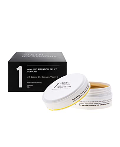 Clean Confidence HOLESOOTHE Anal-Entzündungssalbe, 50 ml Topf, 1 Monat Vorrat