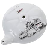 Lurrose Keramik Tintentropfen Kalligrafie Wasserbehälter Handbemalt Langlebig Rostbeständig für Chinesische Malerei