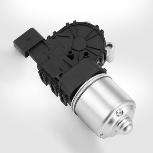 Image of Front Windshield Wiper Motor Compatible with Volkswagen Jetta 2011 2012 2013 2014 2015 2016 2017 2018 Replace 6R1955119A 5C7955113D