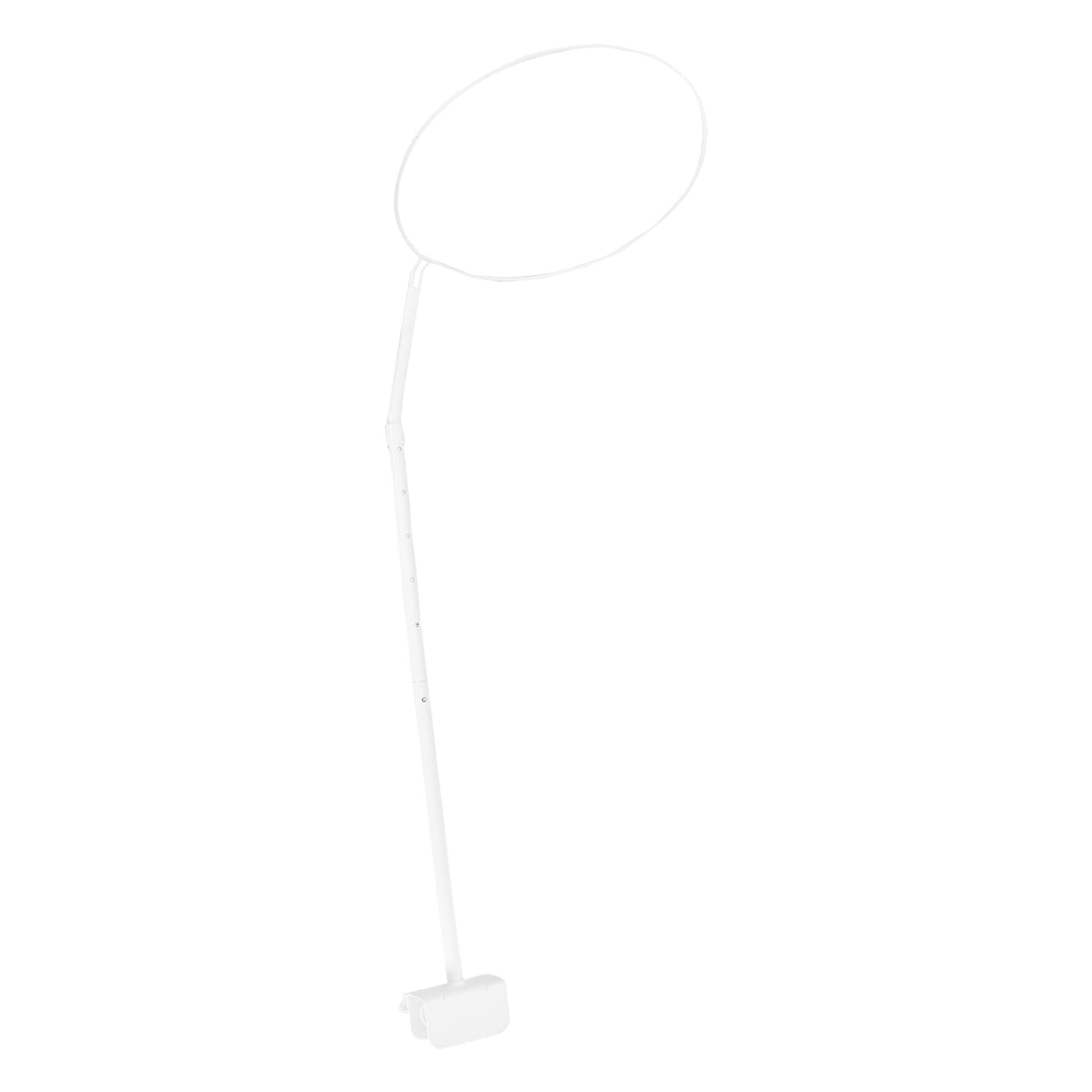 Supporto Bianco Acciaio Inossidabile per Lettino Baldacchino | Culla e Bed, Installazione Pratica, Struttura Antiruggine, Design Salvaspazio