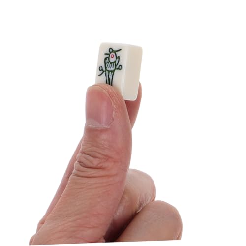 Mini set de Mahjong portátil compacto para viaje miniatura 3