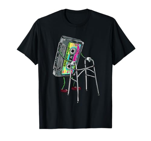 Funny 80s Mixtape Cassette Retro Music Joke T-Shirt