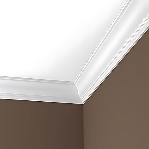 Cornisa Profhome 150273 moldura de techo de poliuretano pretratado 200cm de largo 4