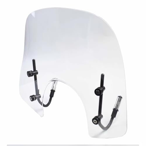 Pare-brise compatible Vespa GTS 300 extension déflecteur d'air moto bulle claire
