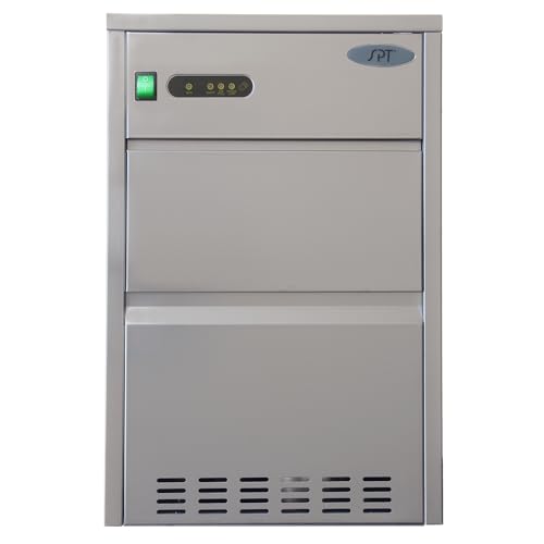 Fabricadora de Hielo Acero Inoxidable 110 lbs SPT IM-1108C miniatura 3