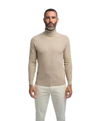 Pull col roulé homme laine douce SIRRI pour en finir avec les hauts qui piquent