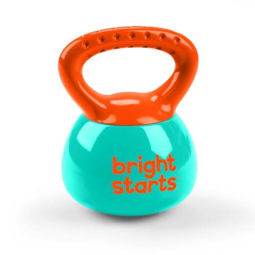 Image of Bright Starts Off to the Gym 5 Piece Baby Toy Gift Set, Rattles & Sensory Toys, Soft Crinkle Book, Unisex, 3M+