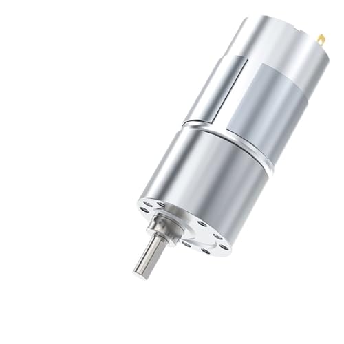 Motor de velocidad ajustable JGB37-555 de 12V con reductor de CC para mover cargas pesadas 2