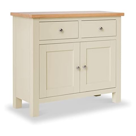 RoselandFurniture Farrow Cream Small Sideboard Cover