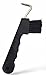 Equine Tools Direct Horse Hoof Pick with Brush, Soft Touch Ergonomic Black Handle, Durable Plastic Hoof Cleaner Tool for Horses, Ponies & Farrier Use