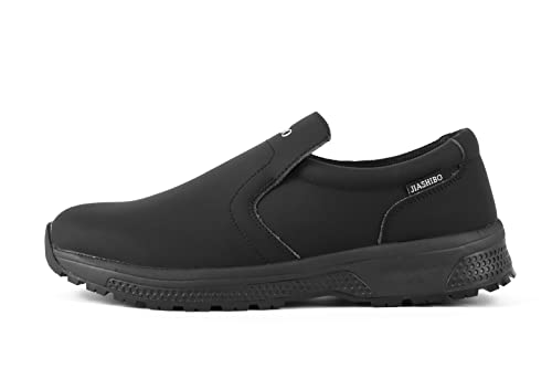 Aehao Non Slip Food Service Shoes Waterproof Work Shoes For Men Breathable Chef Shoes Comfortable Kitchen Shoes Slip Resistant Work Sneaker Slip On Shoes For Restaurant,Walking,Standing #TOP5