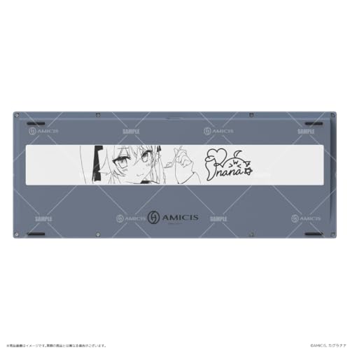 colleize カグラナナ × AMICIS ゲーミングキーボード 80HE 日本語配列 の商品画像 3