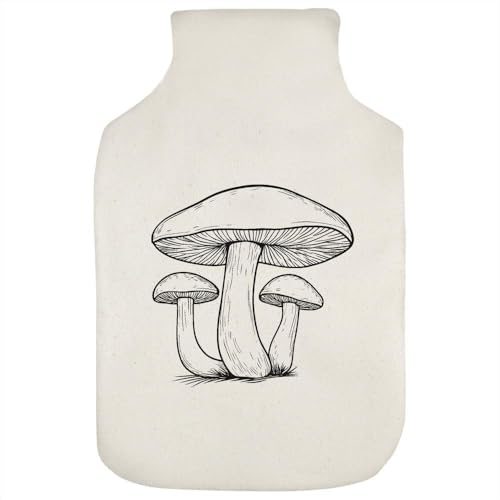 'Three Mushrooms' Hot Water Bottle Cover (HW00040163)
