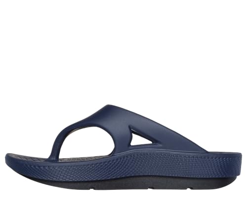 Image of SKECHERS Performance Go Recover Refresh Slide | Hyper Burst Cushioning, Luxe Foam, Arch Fit Contoured Footbed, Dual-Density Outsole, Machine Washable