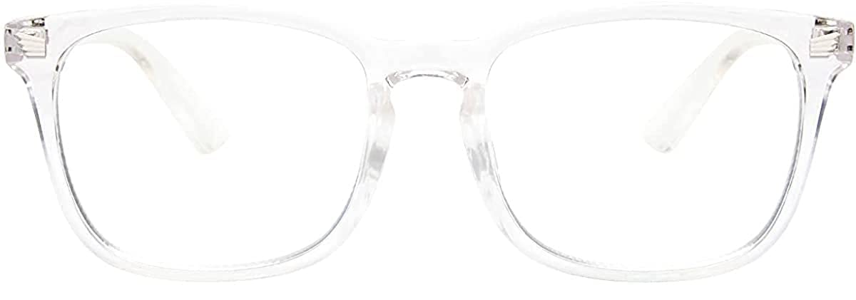BAERFIT Blue Light Blocking Glasses for Eye Protection | Eye Protection wear glasses for Computer/Tablet/Laptop/Mobile/TV, Anti-blue & Anti eyestrain, anti-glare glasses (Clear White) (B0BKG8437F) Amazon Price History, Amazon Price Tracker
