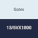 Gates 13/5VX1800 Super HC Molded Notch Powerband Belt, 5VX Section, 8-1/8" Overall Width, 35/64" Height, 180.0" Belt Outside Circumference