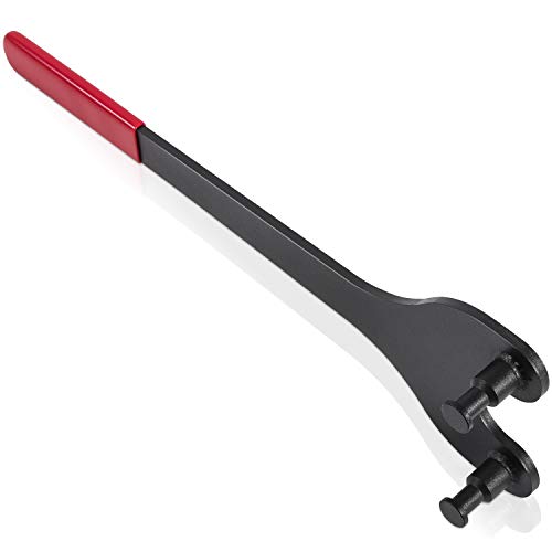 Harmonic Damper Pulley Holding Tool & Crankshaft Pulley Holder For Toyota Tacoma Nissan Camry Etc. #TOP4