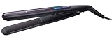 Remington Plancha de Pelo Pro Sleek & Curl, 2 en 1 Alisa y Riza, Óptimo para Ondas, Placas Estrechas Extralargas, Cerámica Avanzada Ultra, Temperatura hasta 230°C, Función Turbo, Digital, S6505