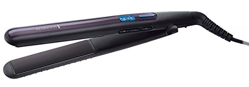 Remington Plancha de Pelo Pro Sleek & Curl, 2 en 1 Alisa y Riza, Óptimo para Ondas, Placas Estrechas Extralargas, Cerámica Avanzada Ultra, Temperatura hasta 230°C, Función Turbo, Digital, S6505 Remington Plancha de Pelo Pro Sleek & Curl, 2 en 1 Alisa y Riza, Óptimo para Ondas, Placas Estrechas Extralargas, Cerámica Avanzada Ultra, Temperatura hasta 230°C, Función Turbo, Digital, S6505