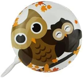 Kiddimoto – Bike Bell for Kids, Bike Bell for Adults, Boys & Girls, Bike Handlebars, MTB, Cruiser, Scooter, Stainless Steel Bike Bell & Bike Accessories - Classic Ring Bicycle Bell - Different Prints