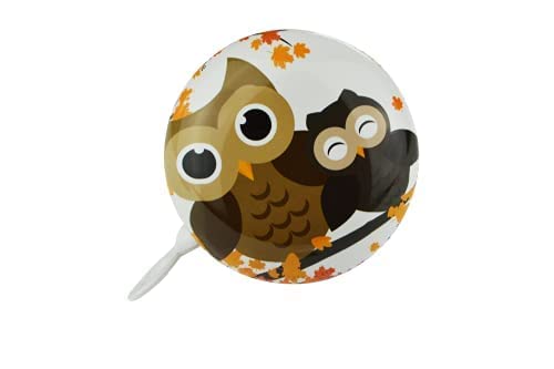 Kiddimoto – Bike Bell For Kids, Bike Bell For Adults, Boys & Girls, Bike Handlebars, Mtb, Cruiser, Scooter, Stainless Steel Bike Bell & Bike Accessories - Classic Ring Bicycle Bell - Different Prints #TOP13