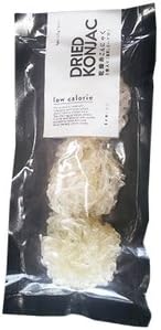 shirataki gluten free quick noodles konjac dried noodles Dried shirataki konjac noodle 25g x 3 portions