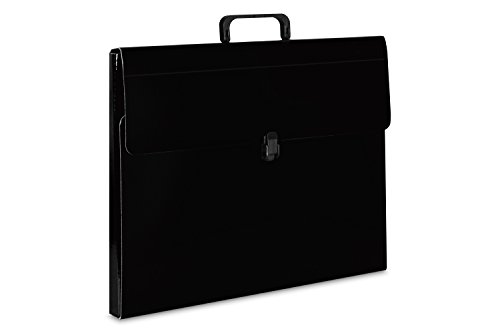 Preisvergleich Produktbild Aktentasche mit Griff / Dokumentenmappe / B3 / Farbe: schwarz