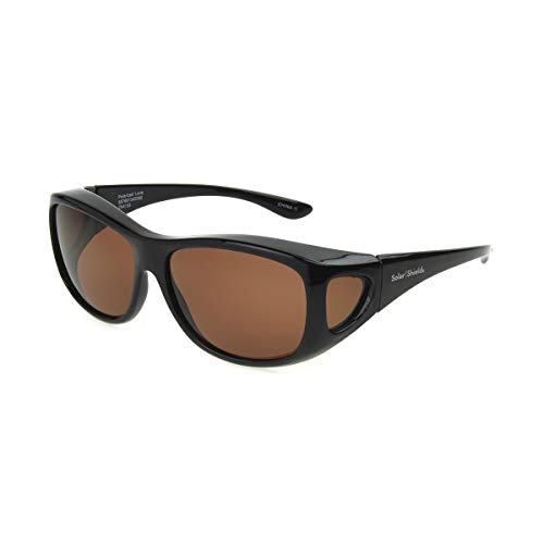 Dioptics Solar Shield Meade Fits Over Sunglasses Rectangular