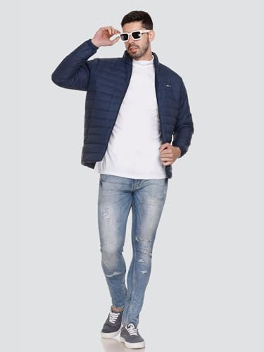 Image of RARE TIMES Men Puffer Jacket | Padded Jacket | Quilted Jacket | Trendy Winter Full Sleeve with Zipper Pocket Jacket (Pack of 1)