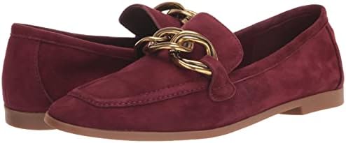 Dolce Vita Women's CRYS Loafer, Maroon Suede, 9 | Image 6