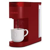 Keurig K-Slim Single Serve K-Cup Pod Coffee Maker, Featuring Simple Push Button Controls And MultiStream Technology, Scarlet Red