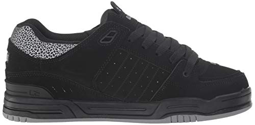 Image of Globe Men's Fusion Skate Shoe, Black /Black /3M Pebble, 6.5 Medium US