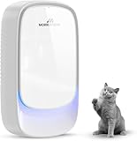 Morrerfresh Air Ionizers, Plug in Negative Ion Air Purifier, Pet Odor Eliminator for Dogs/Cats, Ozone Free Quiet Air Freshener for Small Spaces/Cat Litter Room, Kitchen, Smoke Dust, Mini Air Cleaner