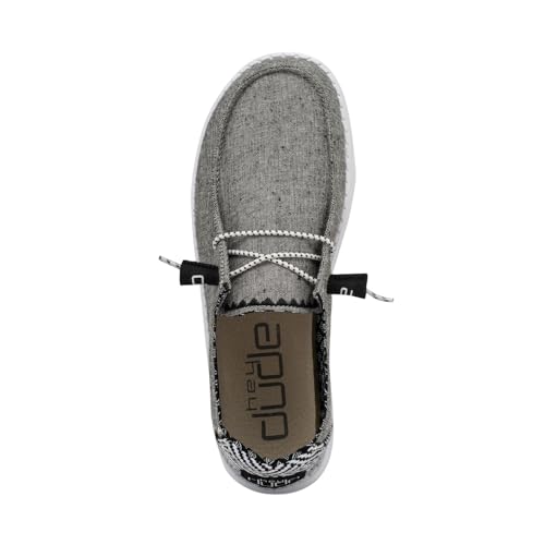 Image of HEYDUDE Women's Wendy Chambray | Women's Shoes | Women's Lace Up Loafers | Comfortable & Light-Weight