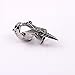 EXCOW Men's Skull Knuckle Joint Full Finger Rings Punk Rock Gothic Cosplay Accessories Jewelry
