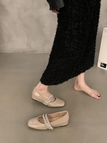 Emo Shoes Ballet Flats Y2K Retro Rave Grunge Buckle Shoes for Women Preppy Teen Girls - Non Slip Trendy Kawaii Elegant Cute Comfortable Walking Birthday Gifts Lolita Back to School Party Lightweight4