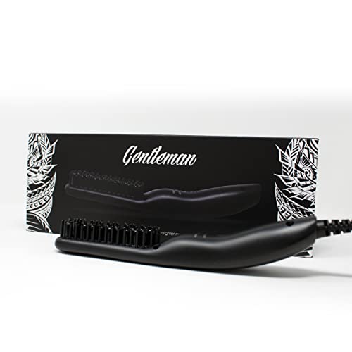 Beard Straightener Comb for Men | Professional Heated Comb Beard Straightening | Portable Anti-scald 5 Adjustable Temperatures