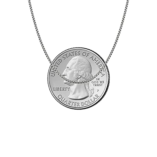 Savlano 925 Sterling Silver Solid 1.5mm Round Box Adjustable Bolo 14-24 Inch Chain Necklace For Women - Made in Italy Comes With a Gift Box3