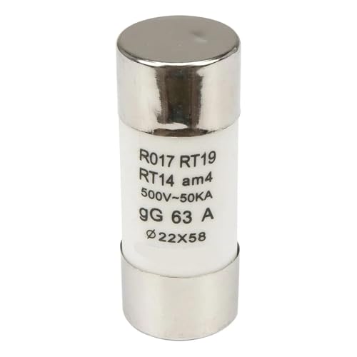 Fusible tube R017 pour résoudre les pannes de surtension industrielle 22x58mm céramique 80A