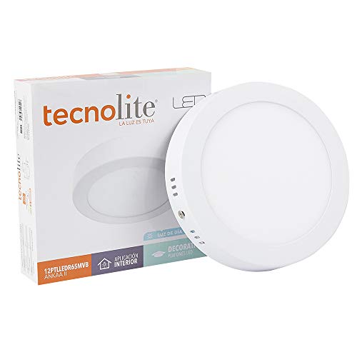 INTERIOR PLAFONES LED 12W100-240V6500K