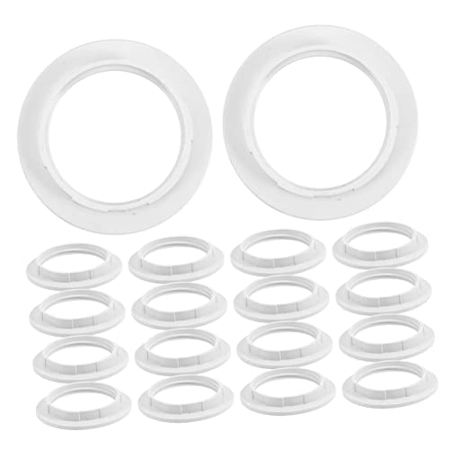 Angoily 20 Piezas Piezas De Repuesto Para Lámparas Portalámparas Con Adaptador De Enchufe Bombillas Cambiador De Bombilla Soporte De Pantalla De Lámpara Extensor De Luz LED Casquillo
