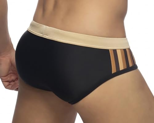 Mens Swim Briefs Bikini Bottom Stretch Swimwear Boxer Beach Shorts Surfing Swimsuit3