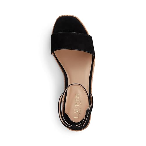 Image of Lauren Ralph Lauren womens Leona Suede Espadrille