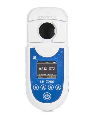 LOHAND Portable Turbidity Meter with Data Storage, Range: 0-200 NTU
