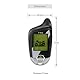 EASYGUARD EM211 2-Wege-Motorradalarmsystem mit Fernstart, Schocksensor, Neigungs- und Bewegungsmelder, DC12 V, LCD-Display