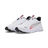 PUMA, Tenis para Correr FlexFocus Lite Modern, Unisex, Blanco y Negro, Talla 24