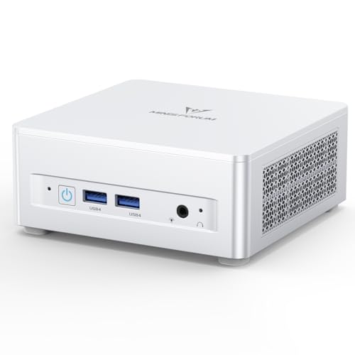 Image of MINISFORUM DeskMini UM750L Slim Mini PC AMD Ryzen 5 7545U Small PC, 16GB LPDDR5 RAM+1TB PCIe4.0 SSD, HDMI /DP /USB4 Outputs, 2.5G LAN, WiFi 6E, 5xUSB Port AMD Radeon 740M Graphics Small Form Factor